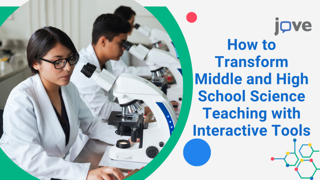 How to Transform Middle and High School Science Teaching with Interactive Tools